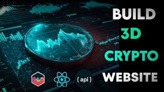 Build and Deploy a 3D Cryptocurrency Website in React Js  Master React Js In this Project [upl. by Calypso]