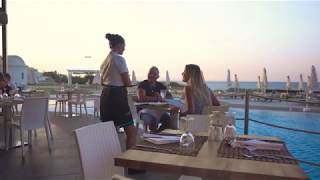 Pernera Beach Hotel Restaurants [upl. by Anglim654]