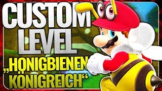 Honigbienenkönigreich in Mario Odyssey quotHoneyhive Galaxyquot 🔥 Super Mario Odyssey Mod [upl. by Duthie719]