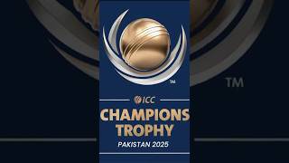 ICC Champions Trophy 2025 All Teams Schedule Start Dates 🙌 shorts [upl. by Liagibba]