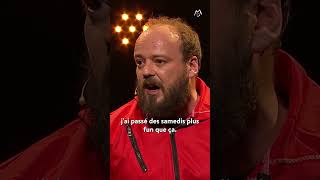 Alban Ivanov nest pas un pro du ménage 😂😂 MontreuxComedy Standup Humour AlbanIvanov [upl. by Volnak]