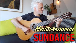 Mediterranean Sundance Gutar Tutorial Al De Meola Paco De Lucia John McLaughlin [upl. by Irim]