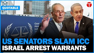 US Senate Leaders Criticize ICCs Israel Arrest Warrants  Breaking News [upl. by Montana]