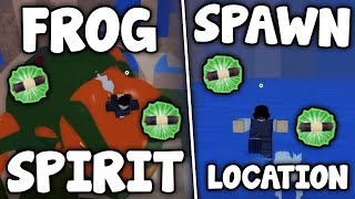 Frog Spirit Awaken Spawn Location  Shindo Life Roblox [upl. by Ettevi]