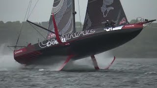 4th Guyader Bermudes 1000 Race Speed Trials and Race Start Brest France May 723 [upl. by Aliehc]