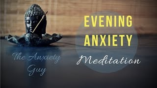 Evening Anxiety Guided Meditation  9 Minutes To Bliss [upl. by Kin]