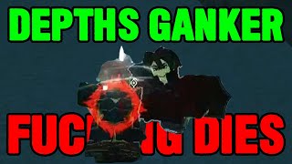 Depths Ganker gets wiped  Deepwoken [upl. by Anitsirhk]