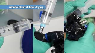 Endoscopy Reprocessing Tutorial STEP 3  HighLevel Disinfection amp Storage [upl. by Lorou]