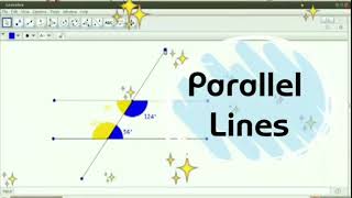 Parallel linescointerior angles Malayalam സമാന്തരവരകൾ  ആന്തര സഹകോൺ  geogebra tutorial [upl. by Niassuh]