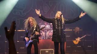 Saxon  747 Strangers In The Night  Live Atlanta GA 42724 [upl. by Sherill121]