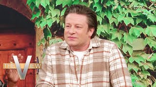 Jamie Oliver Shares Healthy and Delicious 5Ingredient Recipes from His Latest Cookbook  The View [upl. by Terle]