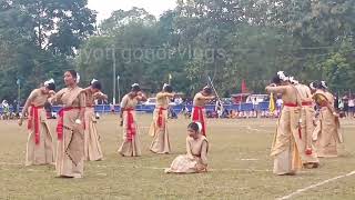 Beautiful Dance performance by students of Ghilamara খেল মহাৰণ ঘিলামৰাkhel moharon [upl. by Dragon38]