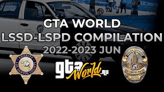 LSPD amp LSSD COMPILATION 202223 gtaworldru [upl. by Ferren]