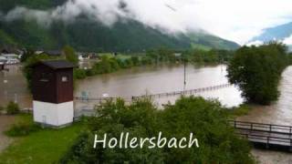 Mittersill  Hollersbach  Bramberg Hochwasser 072005 [upl. by Enoyrt556]