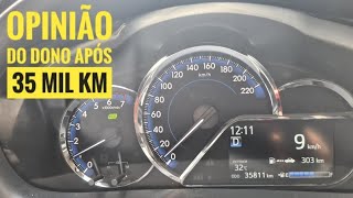 Yaris Sedan XS 2021 após 35mil KM Opinião do dono [upl. by Gomez481]