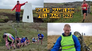 Great Hameldon fell race 2022 Part of Pendle and Burnley Grand Prix series of races [upl. by Ario]