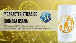 7 Características de Biomega USANA [upl. by Eisenstark]