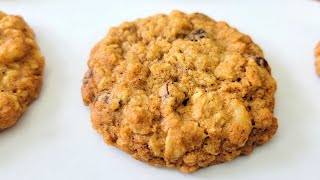 Oatmeal Cookies Recipe Easy  How To Make Oatmeal Cookies [upl. by Ahsiliw39]