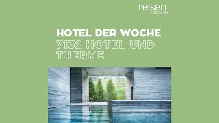 Hotel der Woche • Vals • 7132 Hotel und Therme [upl. by Aillicec]