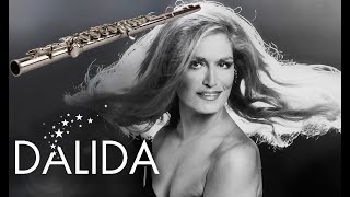 Comé Prima  version remix  DALIDA  Cover Flûte nuvo plastique [upl. by Adnorrehs]