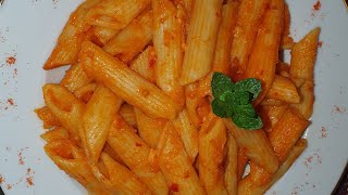 Penne arrabiata italian recipe [upl. by Atinek]