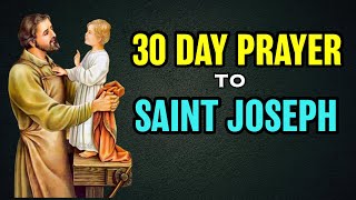 St Joseph 30 Day Novena Prayer  For a Special Intention or Daily Prayer [upl. by Dickerson]