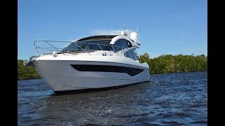 Galeon 560 Sky Yacht For Sale at MarineMax Fort Myers [upl. by Yeffej]