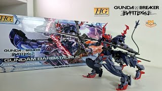 1144 HG GUNDAM BARBATAURUS BUILD [upl. by Orlando528]