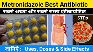 Metronidazole Tablet  Flagyl 400 Tablet  Antibiotic Tablet  Metrogyl 400 Uses In Hindi [upl. by Inajna127]