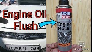 How to flush engine oil with liqui moly engine flushHow to flush hyundai i10 engine oil [upl. by Winser398]