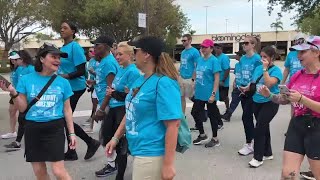 Trek across Florida spreading awareness of child sexual abuse [upl. by Codie]