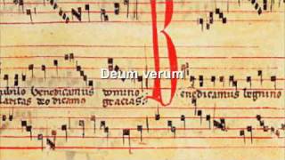 Gregorian chant  Deum verum [upl. by Bekha665]