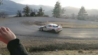 Rallye MonteCarlo 2024 ES6 SaintLégerLa Bâtie Neuve [upl. by Aeret397]