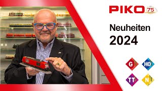 PIKO V135 Neuheitenvorstellung 2024 G H0 TT und N [upl. by Nailuj]