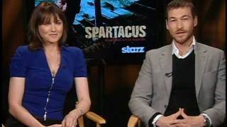 Andy Whitfield Interview before fatal diagnosis [upl. by Stich]