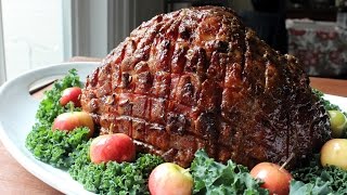 Crispy HoneyGlazed Ham  How to Make a Honey Baked Holiday Ham [upl. by Derry]