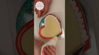 Sugar Cookie Decorating Ideas  How to decorate royal icing cookies  Apple with worm cookie design [upl. by Goren]