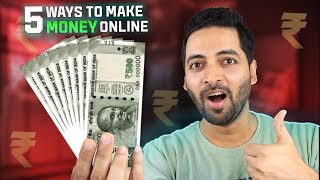 Top 5 Ways To Earn Money Online From Smartphone 202324 [upl. by Nalo406]