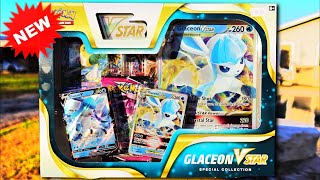 IS IT WORTH IT Glaceon VSTAR Special Collection Box Opening [upl. by Obellia]