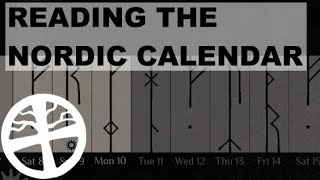 Reading Nordic Calendar Symbols [upl. by Rosaline]