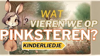 Pinksteren Kinderliedje Pop Geestig Liedje met Tekst en Animatie [upl. by Attiuqihc]