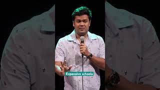 Expensive schools 😭😭 standupcomedy indianstandupcomedy [upl. by Ylicec]