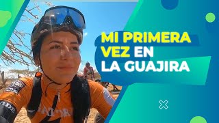 Mi primera vez en la Guajira  ¿Cómo es recorrerlo en Bicicleta 😱😱  LORENA ARCE [upl. by Mahda415]