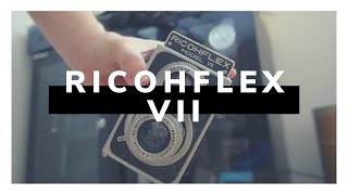 【フィルムカメラ】300円の二眼レフカメラ RICOHFLEX MODEL VII [upl. by Ahso]