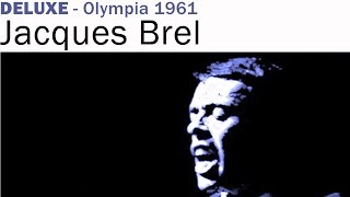 Jacques Brel  Madeleine Live à lOlympia 1961 [upl. by Atinal449]