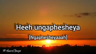 UMTHWALO WAMI UYANDISINDA GWIJO🔥  NGAPHESHEYA GWIJO LYRICS [upl. by Aela]