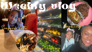 WEEKLY VLOG date night cooking budgeting weekly meal plan  more [upl. by Tneciv]