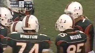 ECU Vs Miami 1999  Going The Distance [upl. by Wilfred41]