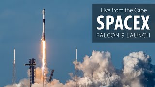 Watch live SpaceX Falcon 9 rocket launches from Cape Canaveral carrying 23 Starlink satellites [upl. by Fidelio]