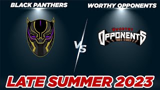 Black Panthers vs Worthy Opponents  TUFF5  LATE SUMMER  Los Angeles  South Conference  Playoffs [upl. by Teews83]